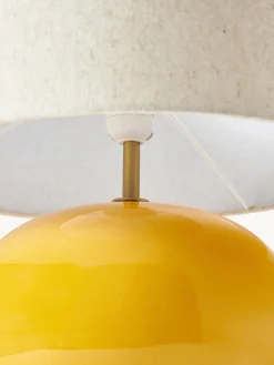 Lámpara de mesa de cerámica Marin