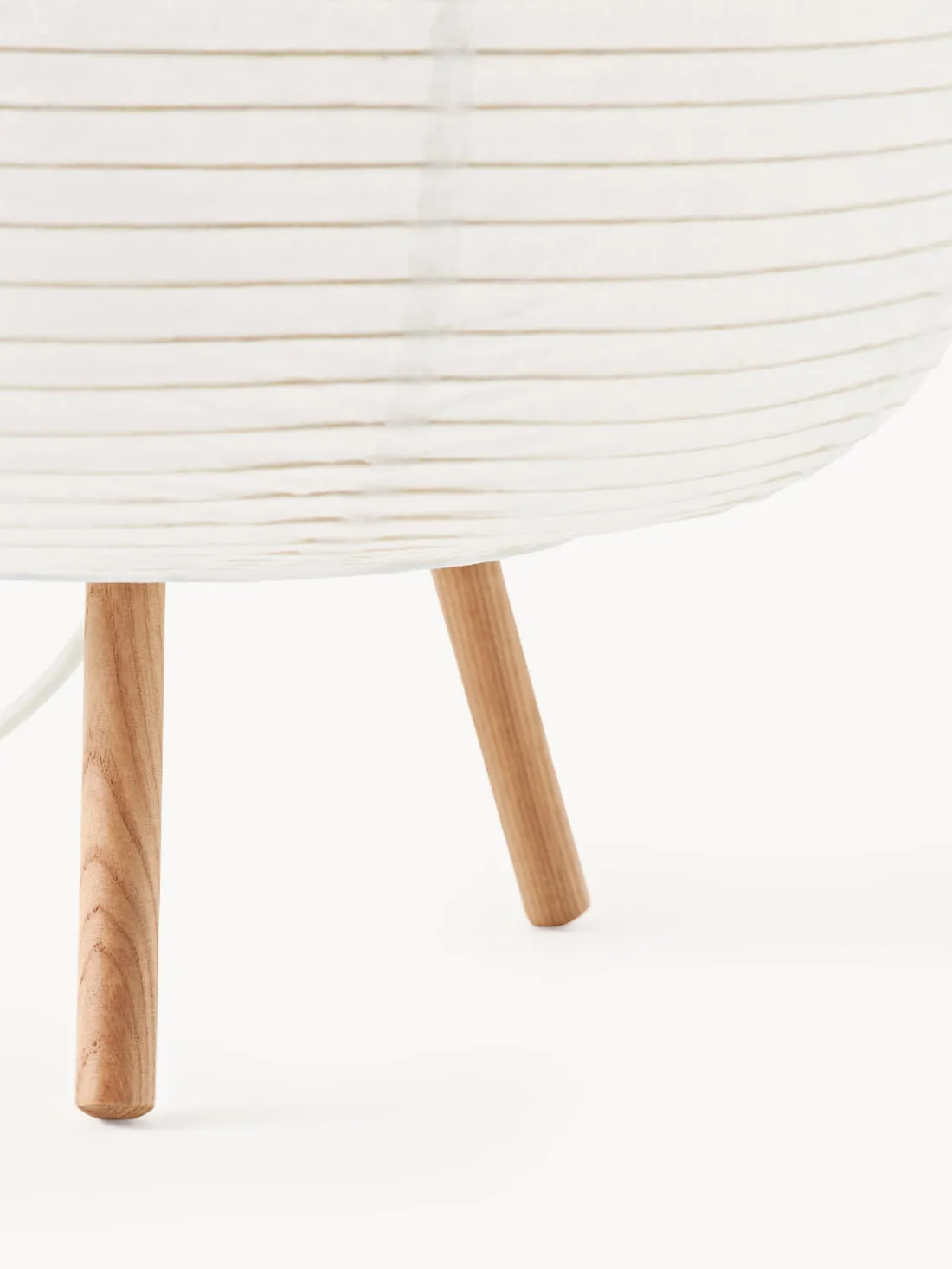 Lámpara de mesa de diseño de papel de arroz Misaki