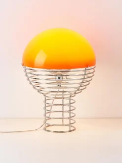 Lámpara de mesa de diseño Verner Panton Wire