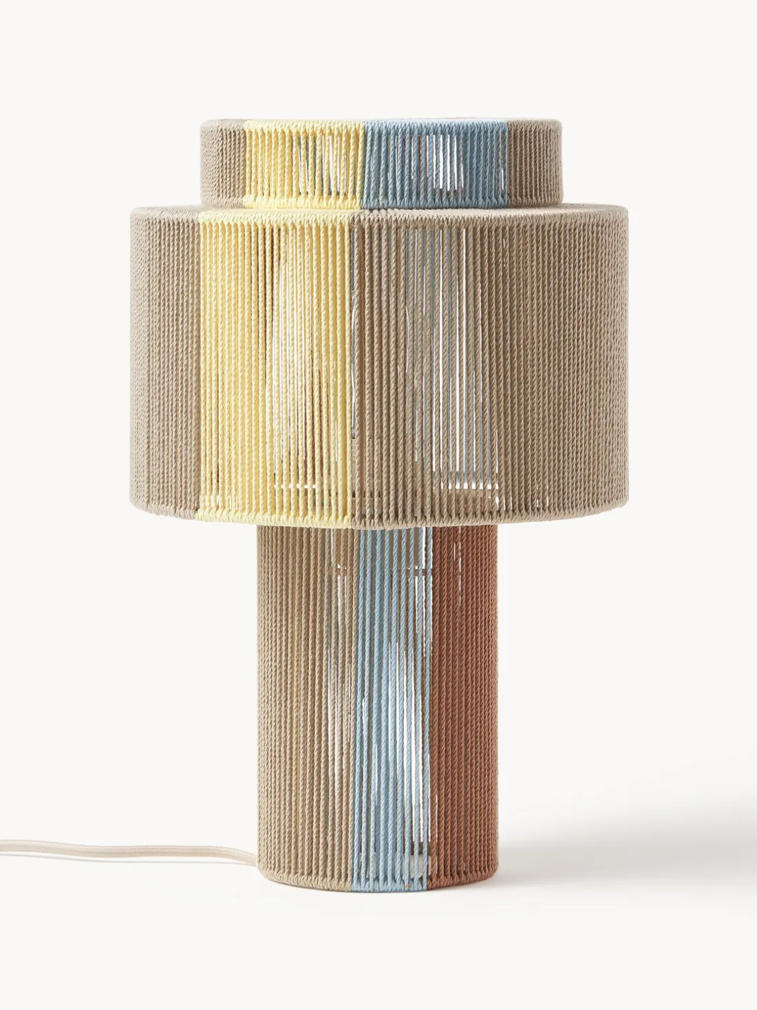 Lámpara de mesa de lino Lace