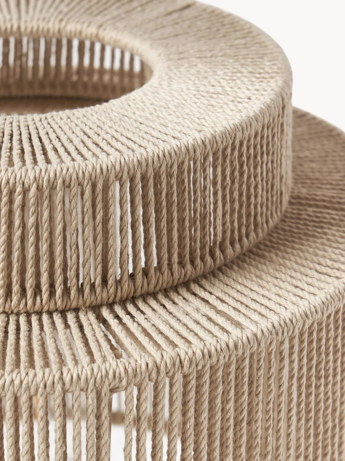 Lámpara de mesa de lino Lace