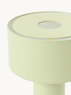 Lámpara de mesa de lino Ron