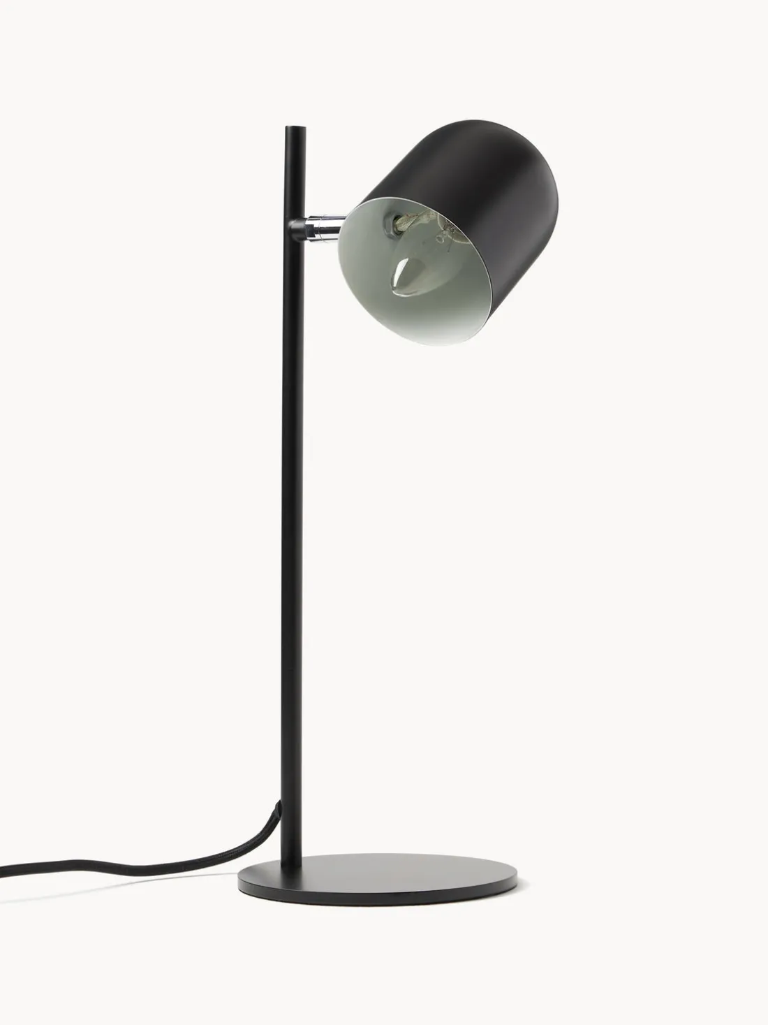 Lámpara de mesa de metal Almo