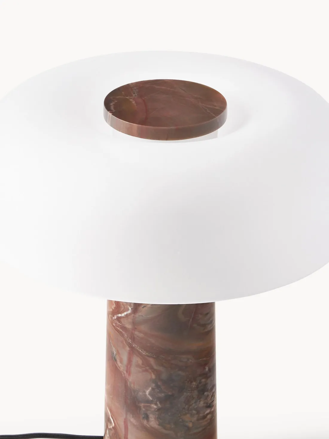 Lámpara de mesa de mármol Carla