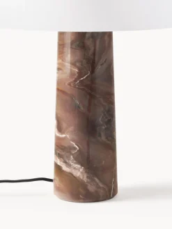 Lámpara de mesa de mármol Carla