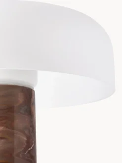 Lámpara de mesa de mármol Carla