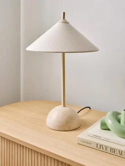 Lámpara de mesa de mármol Desto