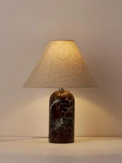 Lámpara de mesa de mármol Gia