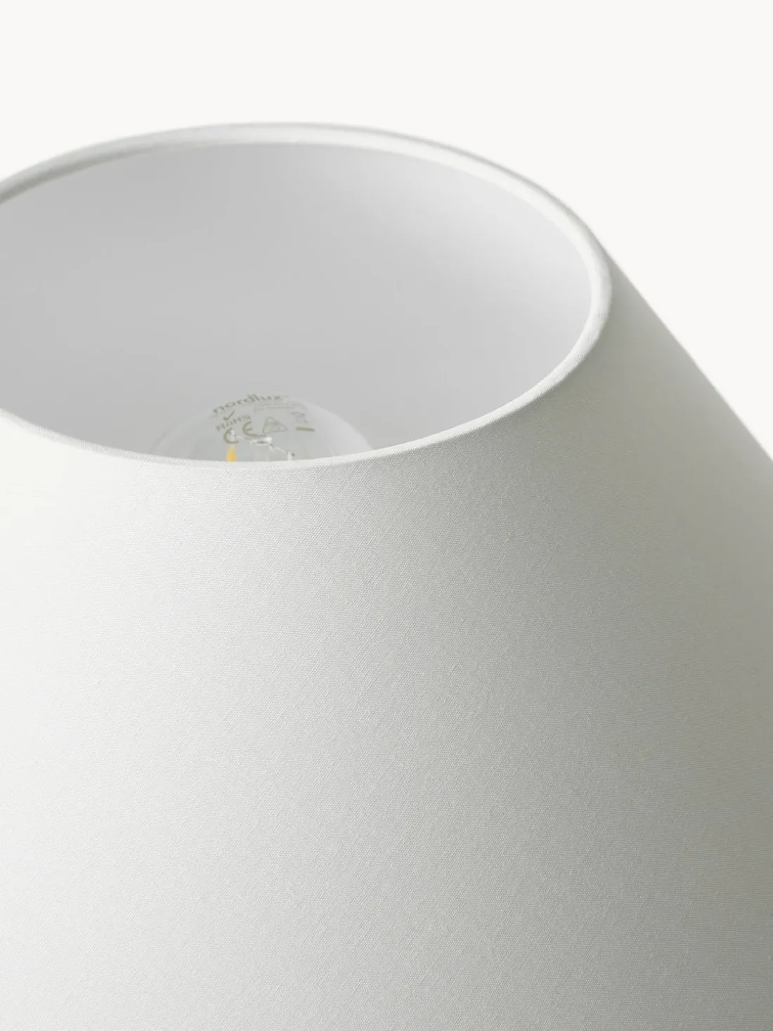 Lámpara de mesa de vidrio opalino Xilia