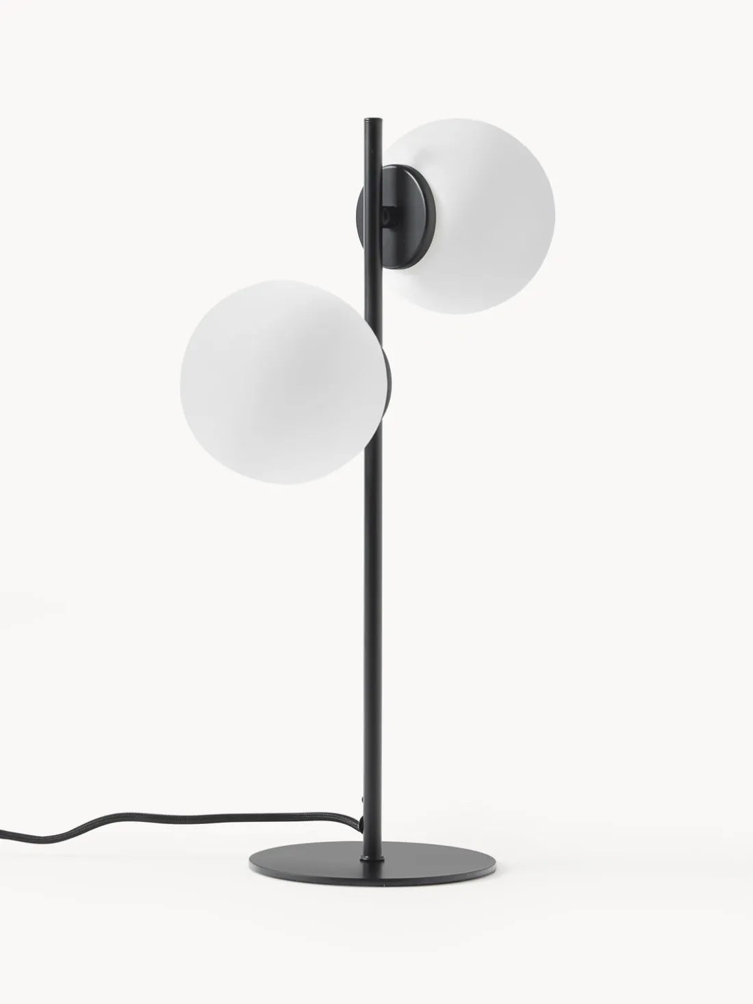 Lámpara de mesa de vidrio opalino Atlanta