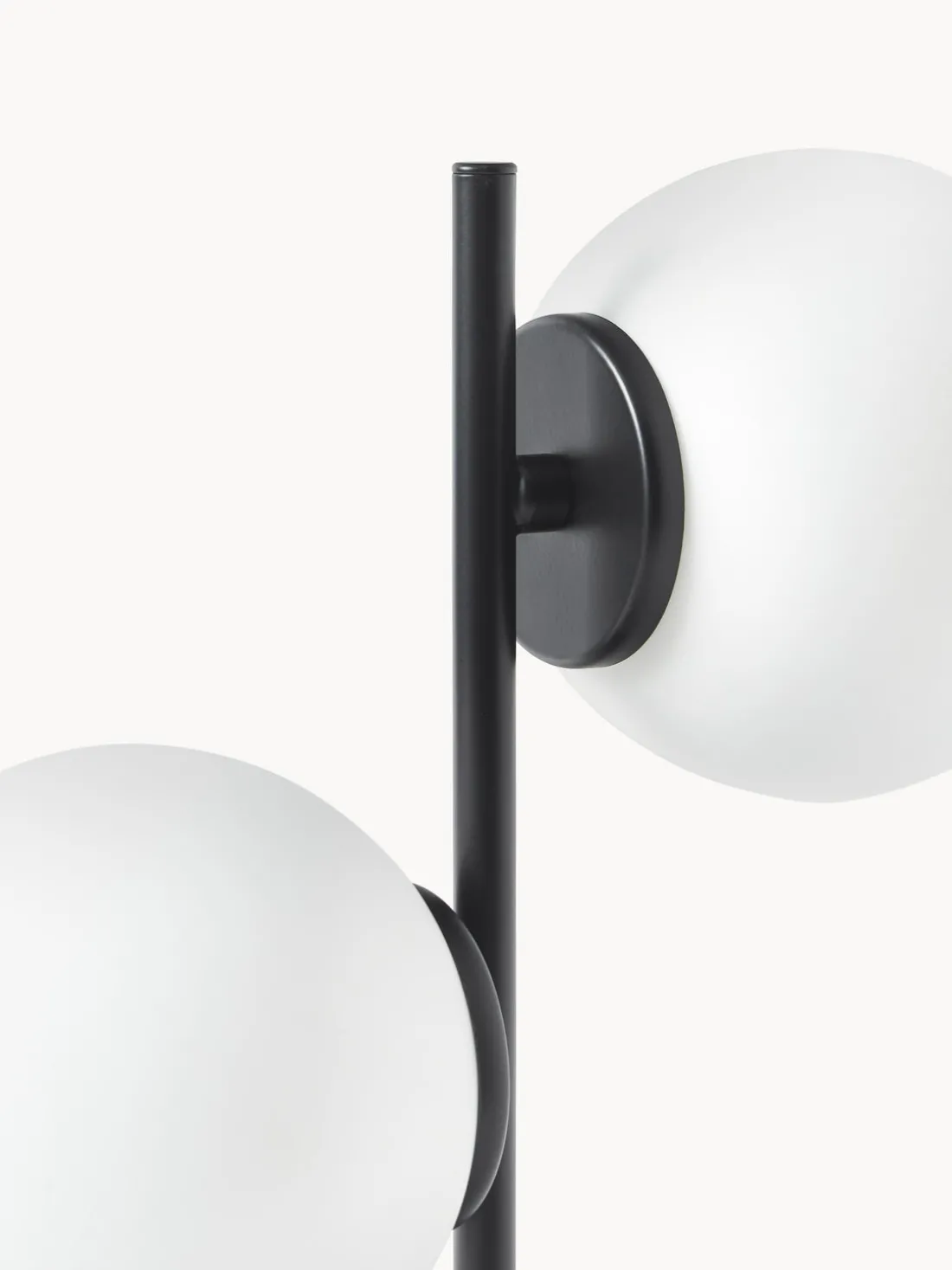 Lámpara de mesa de vidrio opalino Atlanta