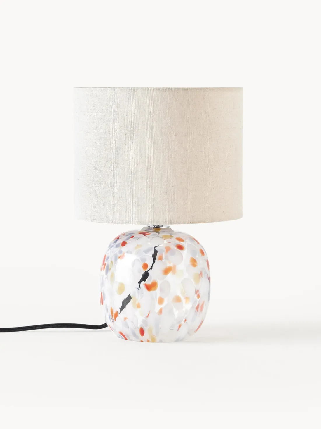 Lámpara de mesa de vidrio Bree