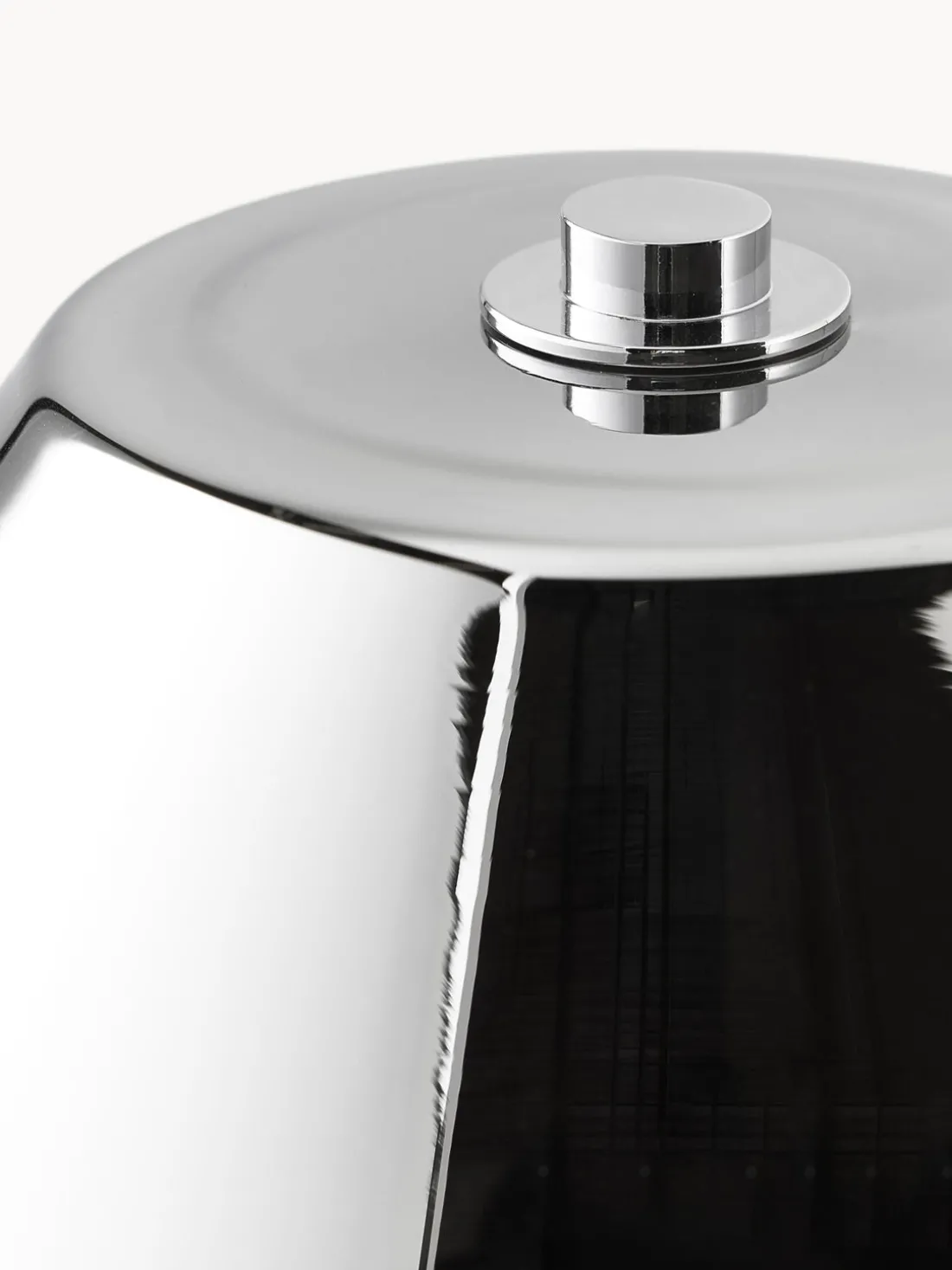 Lámpara de mesa de vidrio espejado Danielle