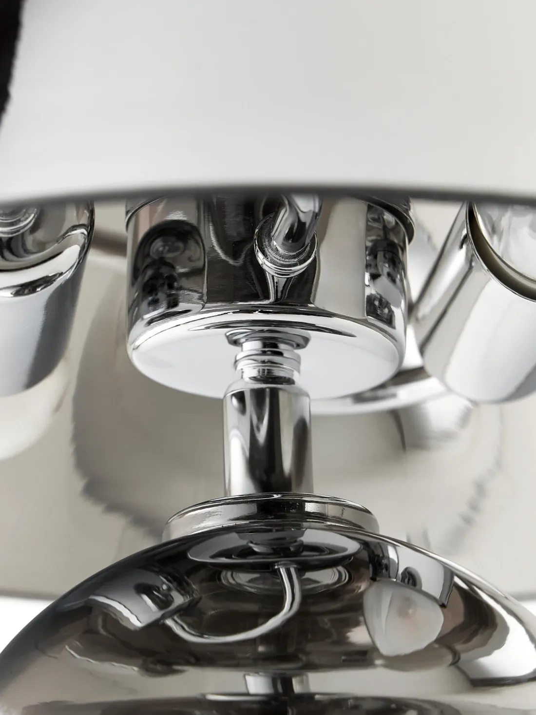 Lámpara de mesa de vidrio espejado Danielle