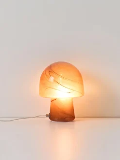 Lámpara de mesa efecto mármol Talia, tamaños diferentes