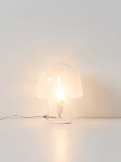 Lámpara de mesa en look mármol Talia, tamaños diferentes