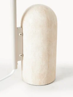 Lámpara de mesa grande ajustable con base de mármol Arum