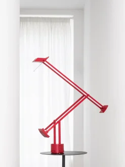 Lámpara de mesa grande artesanal Tizio