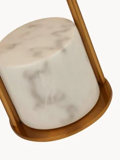 Lámpara de mesa grande con base de mámol Quebec