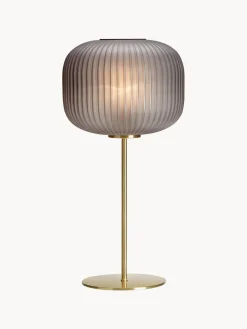 Lámpara de mesa grande de vidrio Sober