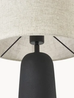 Lámpara de mesa grande de cemento Kaya