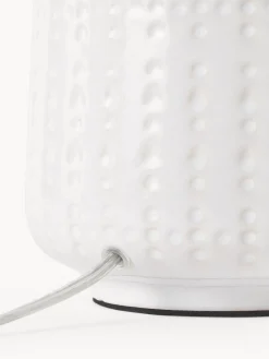 Lámpara de mesa grande de cerámica Iva