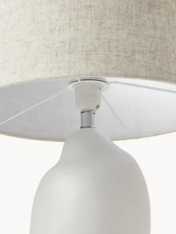 Lámpara de mesa grande de cerámica Colett