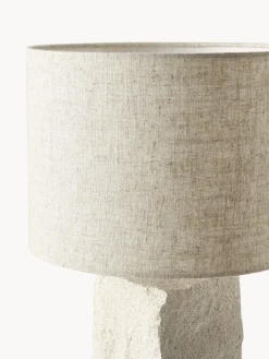 Lámpara de mesa grande de cemento Kiri