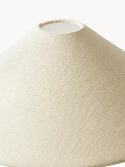 Lámpara de mesa grande de lino Ilena