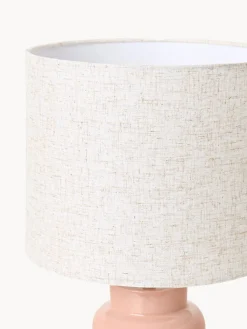 Lámpara de mesa grande de cerámica Christine