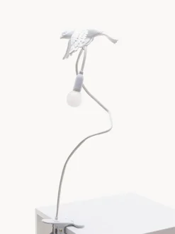Lámpara de mesa grande regulable con pinza Sparrow