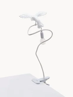 Lámpara de mesa grande regulable con pinza Sparrow