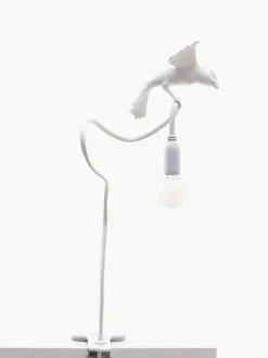 Lámpara de mesa grande regulable con pinza Sparrow