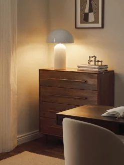 Lámpara de mesa grande retro Walter