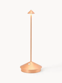 Lámpara de mesa LED móvil pequeña Pina, regulable