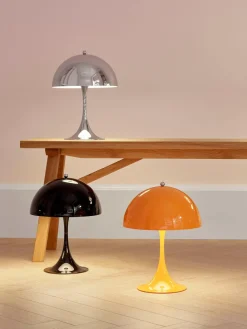 Lámpara de mesa LED Panthella 250, diseño Verner Panton