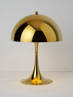 Lámpara de mesa LED Panthella de diseño Verner Panton, 44 cm