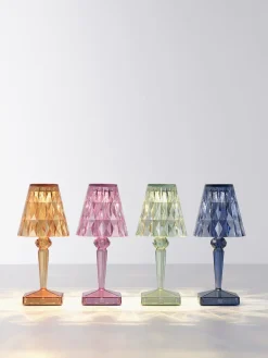 Lámpara de mesa LED para exterior Battery, 30 cm