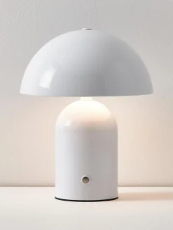 Lámpara de mesa LED pequeña regulable Walter, portátil