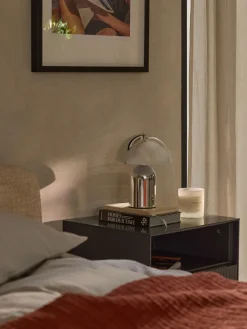 Lámpara de mesa LED pequeña regulable Walter, portátil