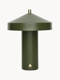 Lámpara de mesa LED pequeña regulable Hatto, portátil