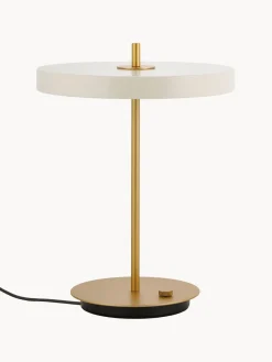 Lámpara de mesa LED regulable Asteria, portátil