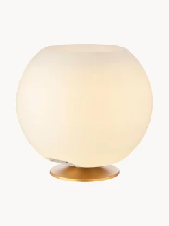 Lámpara de mesa LED regulable Sphere, con altavoz Bluetooth y enfriador de botellas