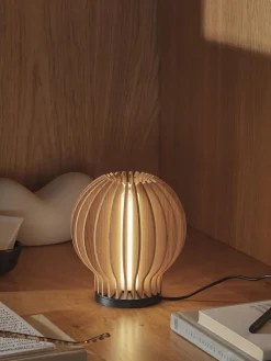 Lámpara de mesa LED regulable Radiant, portátil