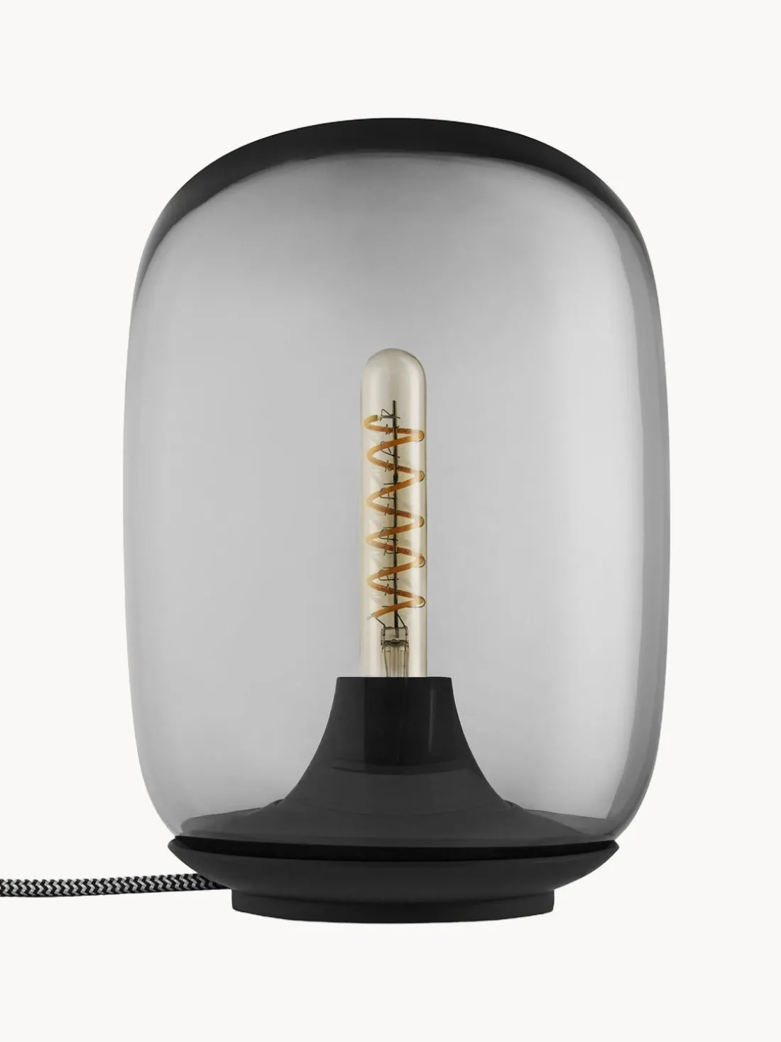 Lámpara de mesa LED regulable soplada Acorn