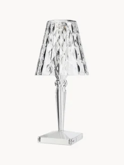 Lámpara de mesa LED regulable Big Battery, Al 37 cm