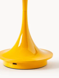 Lámpara de mesa LED regulable Panthella de diseño Verner Panton, 24 cm, portátil