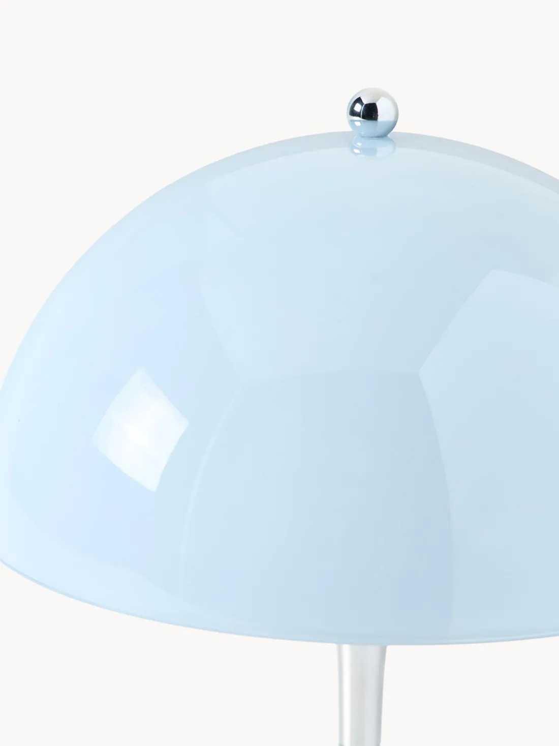 Lámpara de mesa LED regulable Panthella 160, diseño Verner Panton