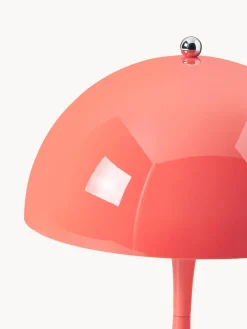 Lámpara de mesa LED regulable Panthella de diseño Verner Panton, 24 cm, portátil