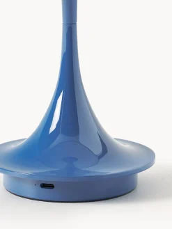 Lámpara de mesa LED regulable Panthella de diseño Verner Panton, 24 cm, portátil